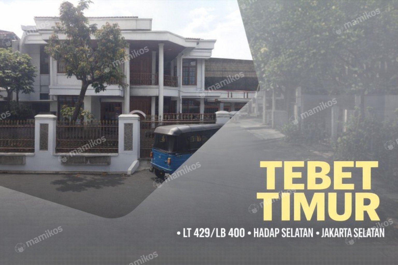Rumah Sertifikat SHM 7 Kamar Tidur 4 Kamar Mandi Tebet Jakarta Selatan