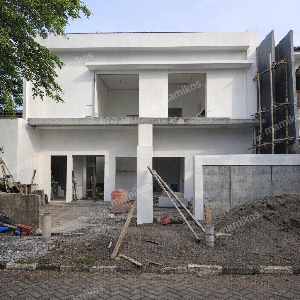 Rumah 4 Kamar Tidur 4 Kamar Mandi 2 Lantai Joglo Jakarta Barat - Photo 2