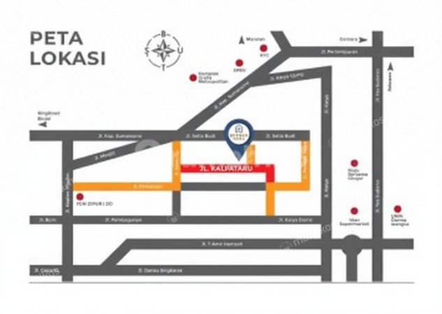 Rumah Sertifikat SHM 3 Kamar Tidur 2 Kamar Mandi Medan Helvetia Medan - Photo 3