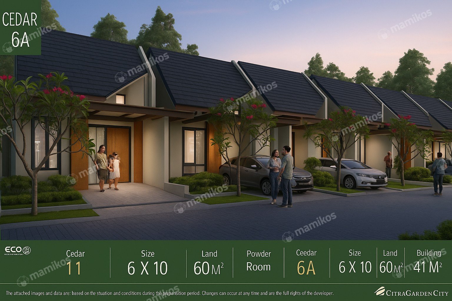 Rumah Sertifikat PPJB 1 Kamar Tidur 1 Kamar Mandi Citra Garden Jakarta Barat
