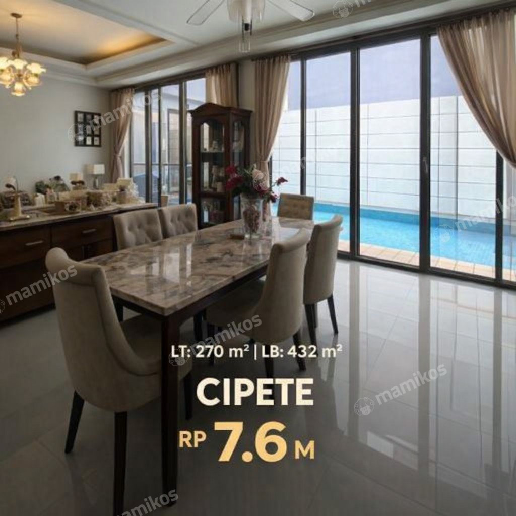 Rumah 5KT 5KM Cipete Jakarta Selatan - Photo 2