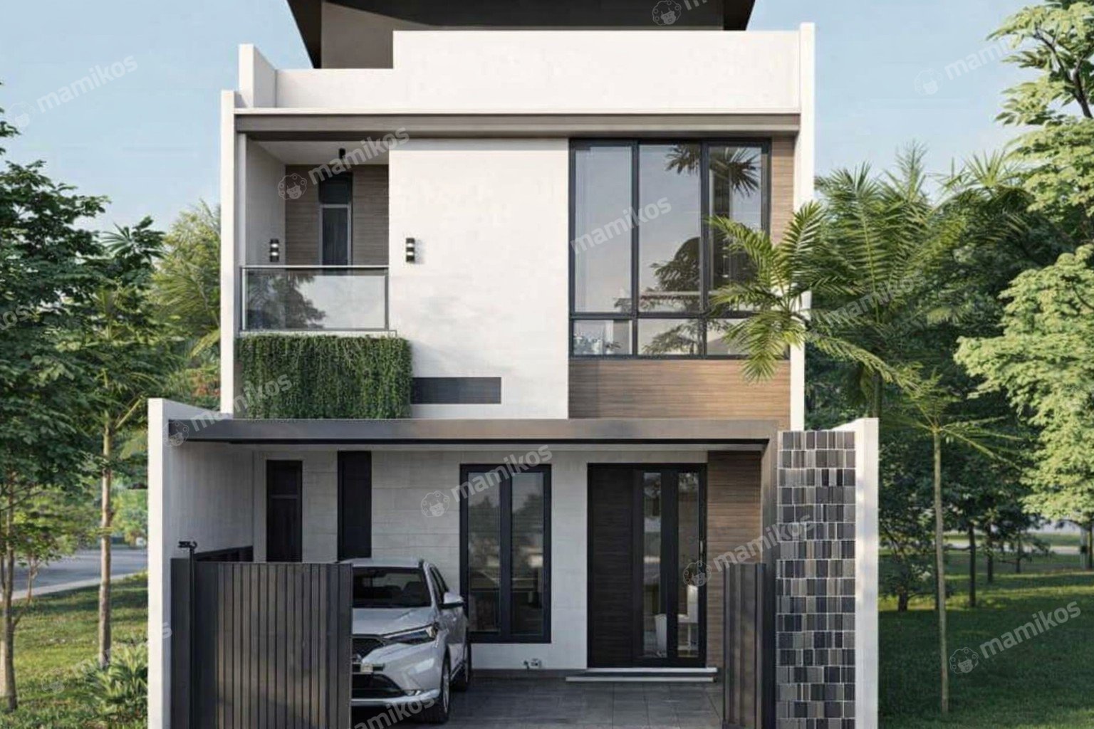 Rumah 3 Kamar Tidur 3 Kamar Mandi 1 Lantai Villa Meruya Jakarta Barat