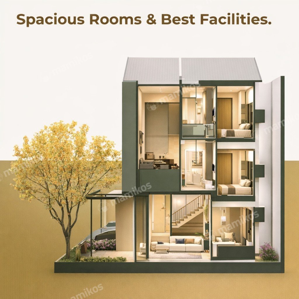 Rumah Sertifikat SHM 6 Kamar Tidur 5 Kamar Mandi Meruya Jakarta Barat - Photo 4