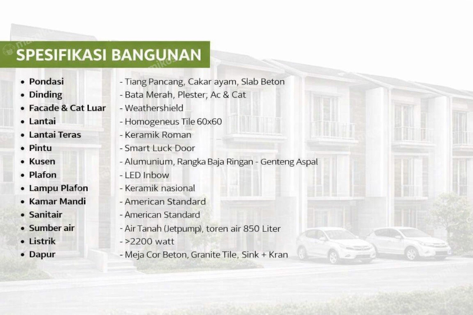 Rumah Sertifikat SHM 3 Kamar Tidur 3 Kamar Mandi Pondok Kelapa Jakarta Timur - Photo 5