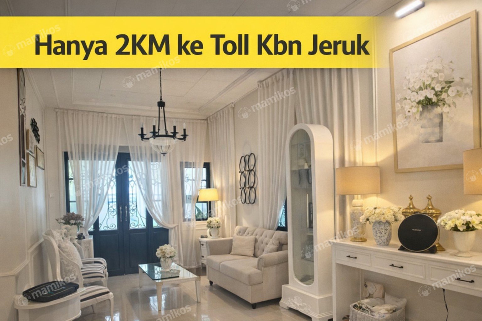 Rumah 8KT 4KM Kebon Jeruk Jakarta Barat