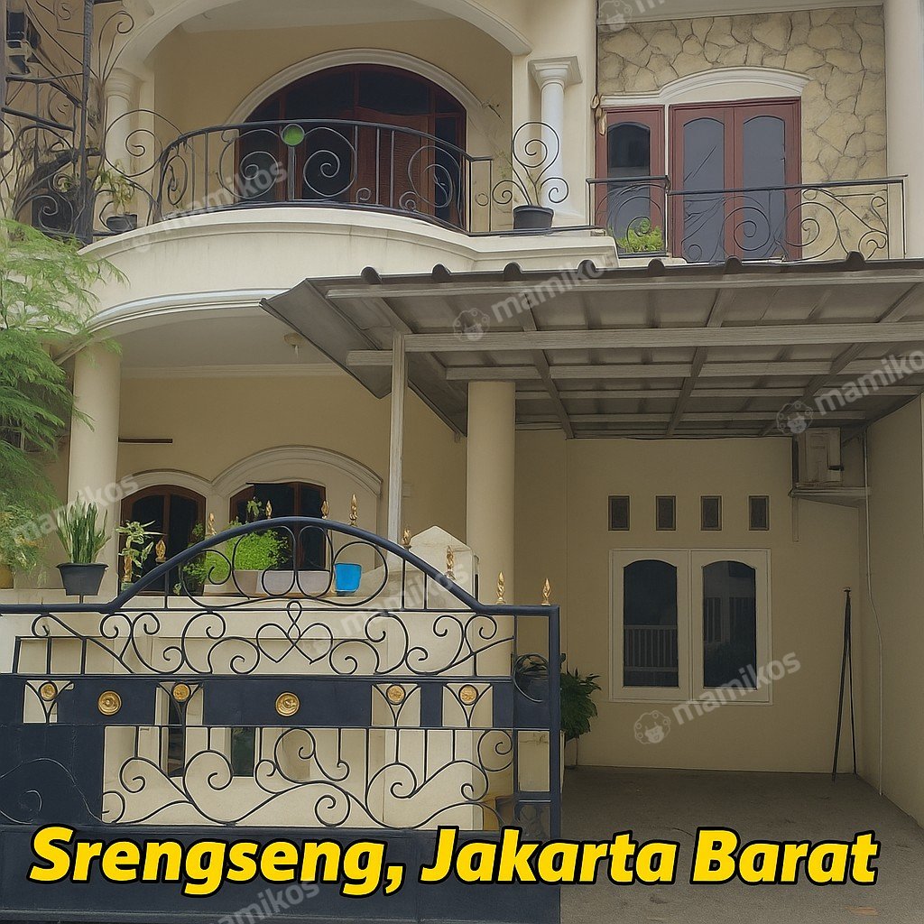 Rumah Sertifikat SHM 4 Kamar Tidur 3 Kamar Mandi Srengseng Jakarta Barat