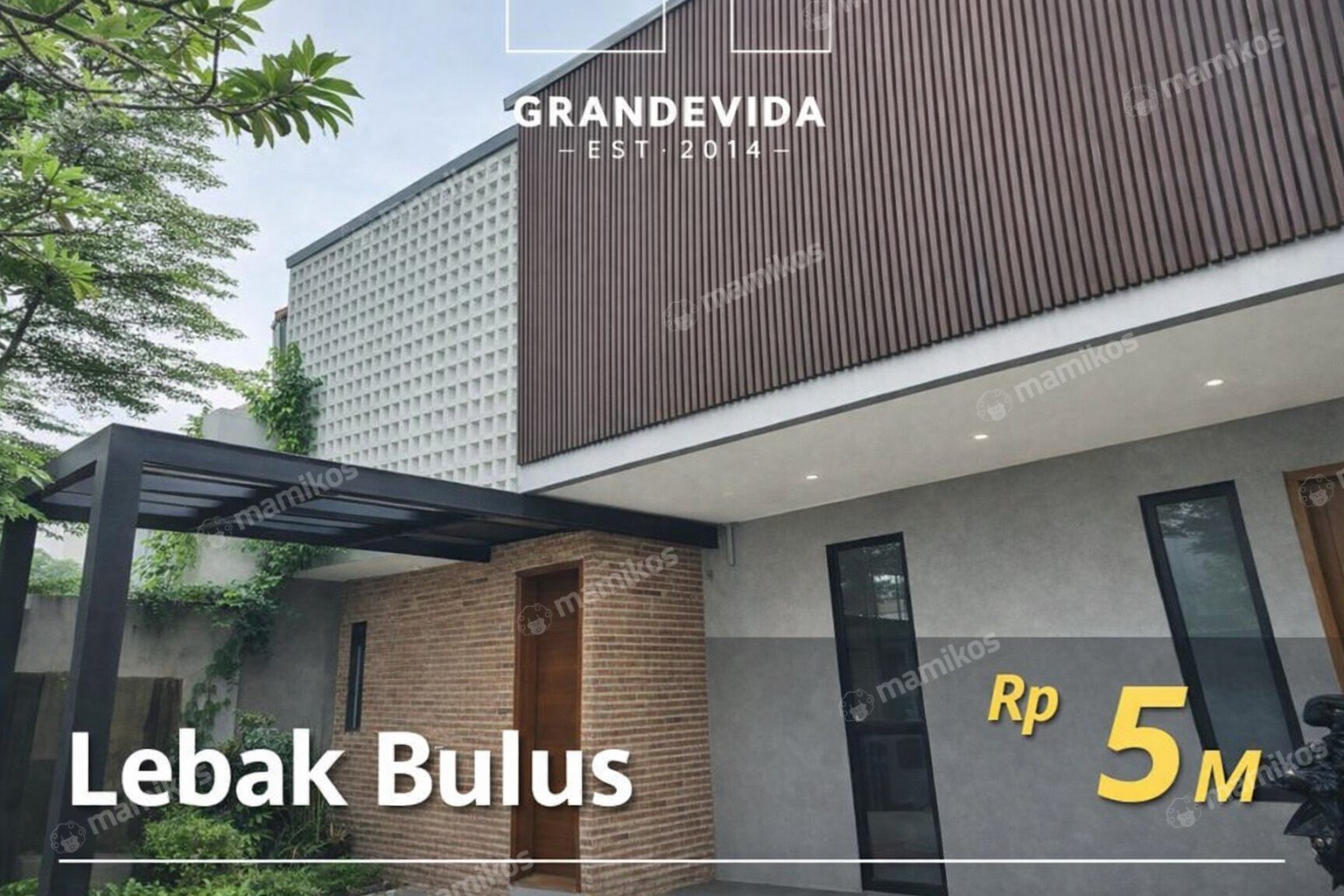 Rumah Sertifikat SHM 4 Kamar Tidur 5 Kamar Mandi Lebak Bulus Jakarta Selatan