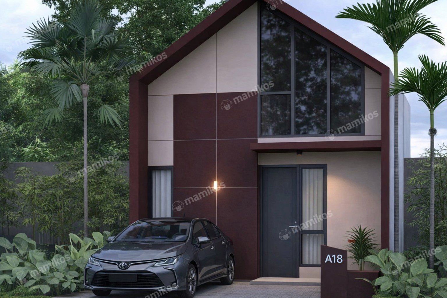 Rumah Sertifikat SHM 2 Kamar Tidur 1 Kamar Mandi Meruya Jakarta Barat