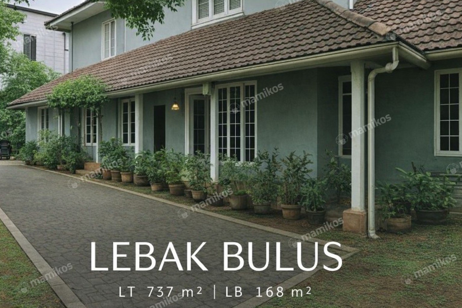 Rumah Sertifikat SHM 5 Kamar Tidur 3 Kamar Mandi Lebak Bulus Jakarta Selatan