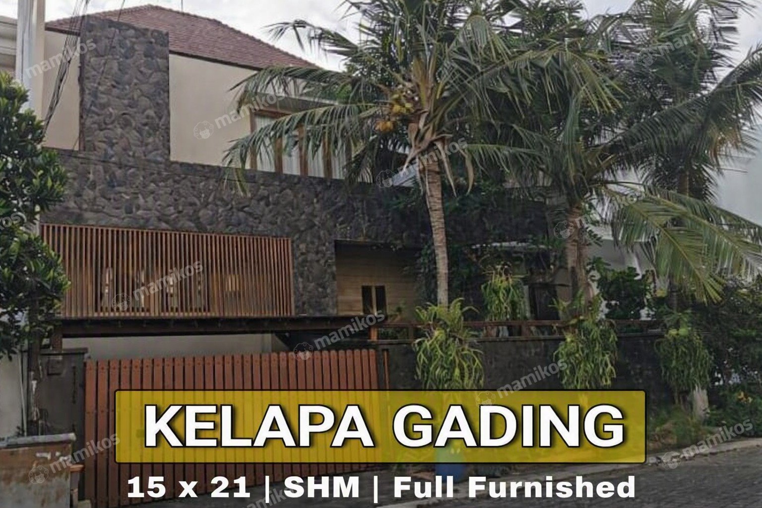 Rumah Sertifikat SHM 5 Kamar Tidur 6 Kamar Mandi Kelapa Gading Jakarta Utara