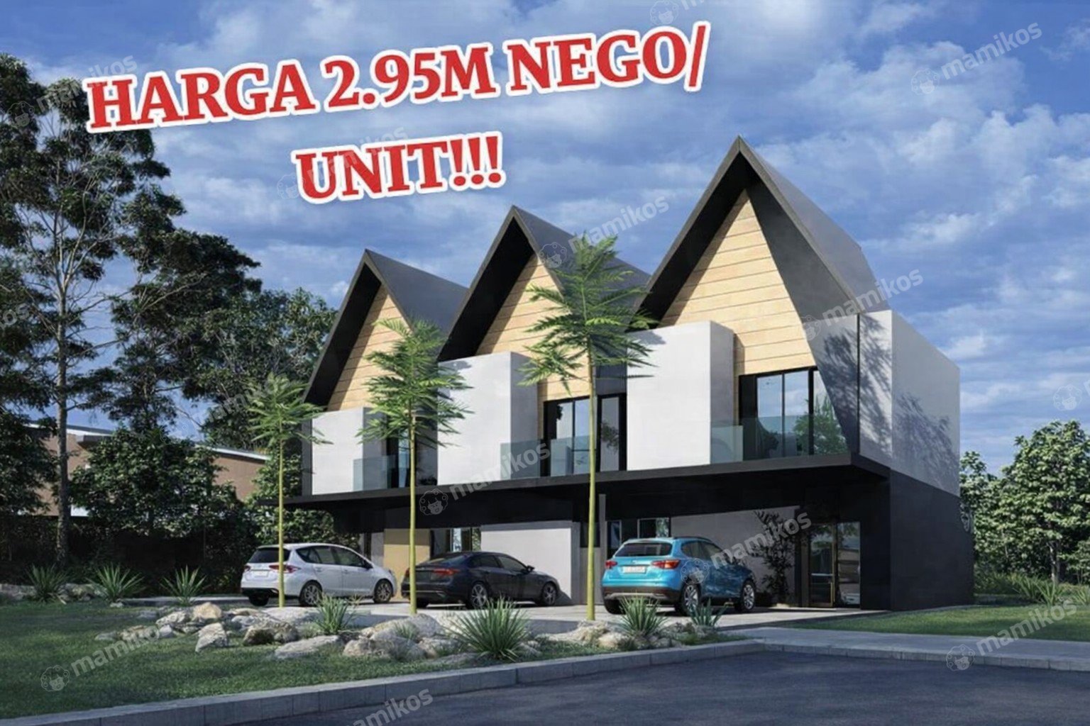 Rumah Baru Sertifikat SHM 3 Kamar Tidur Green Ville Jakarta Barat