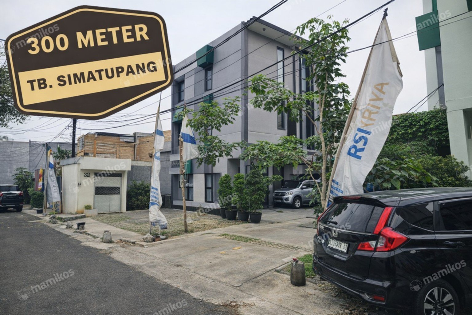 Rumah Sertifikat SHM 3 Kamar Tidur 2 Kamar Mandi Mampang Prapatan Jakarta Selatan