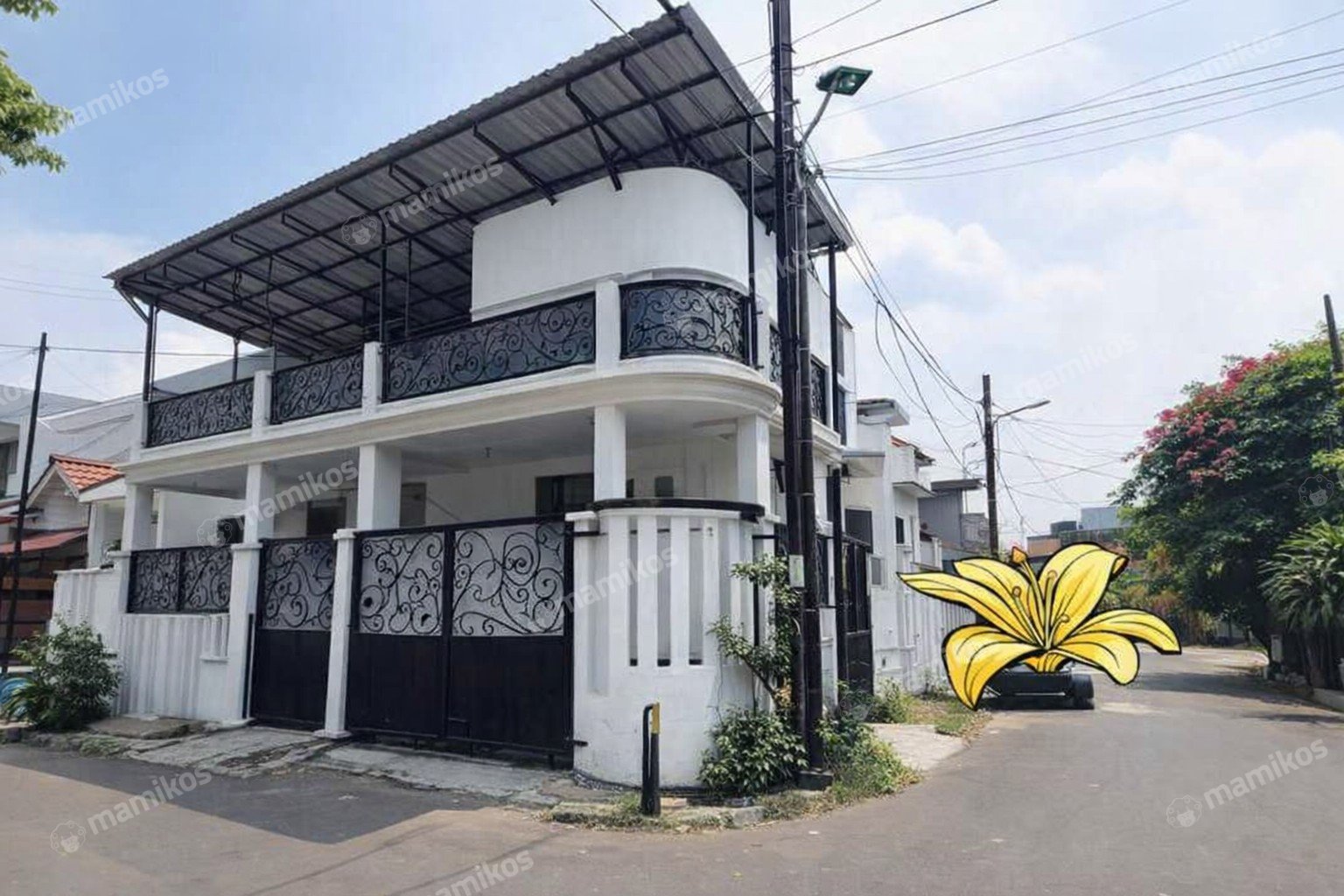 Rumah Sertifikat SHM 5 Kamar Tidur 4 Kamar Mandi Duren Sawit Jakarta Timur