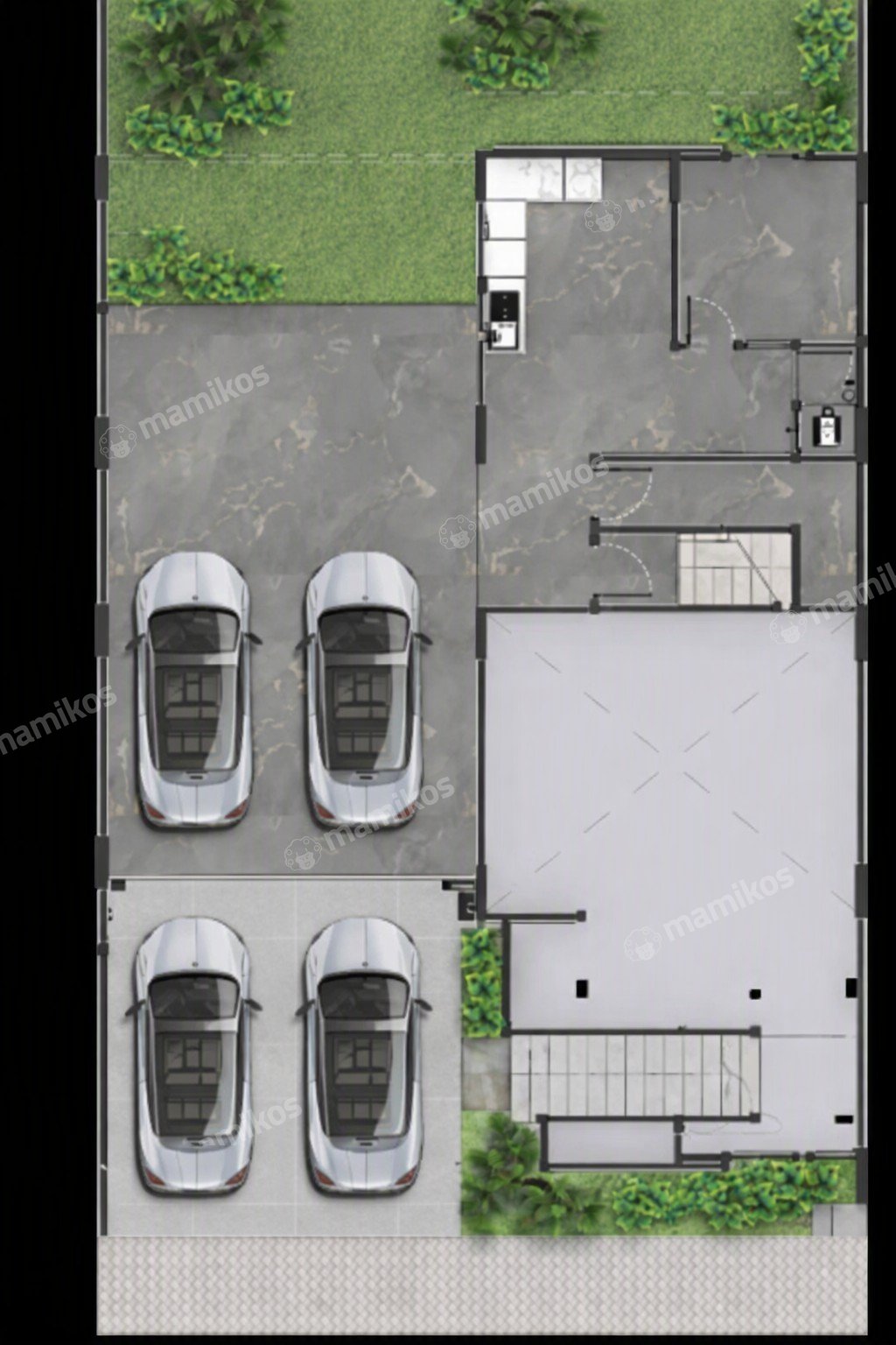 Rumah 3 Kamar Tidur 3 Kamar Mandi 2 Lantai Pantai Indah Kapuk Jakarta Utara - Photo 3