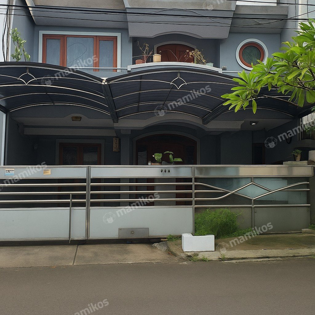 Rumah Sertifikat SHM 3 Kamar Tidur 2 Kamar Mandi Puri Indah Jakarta Barat