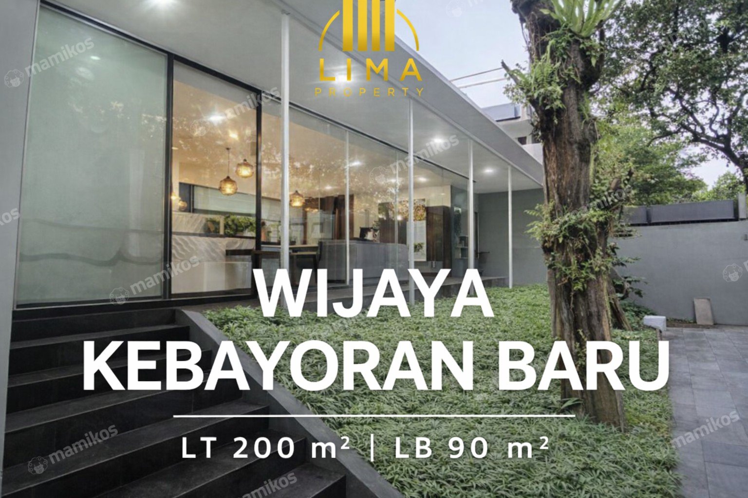 Rumah 3 Kamar Tidur 2 Kamar Mandi 1 Lantai Wijaya Jakarta Selatan