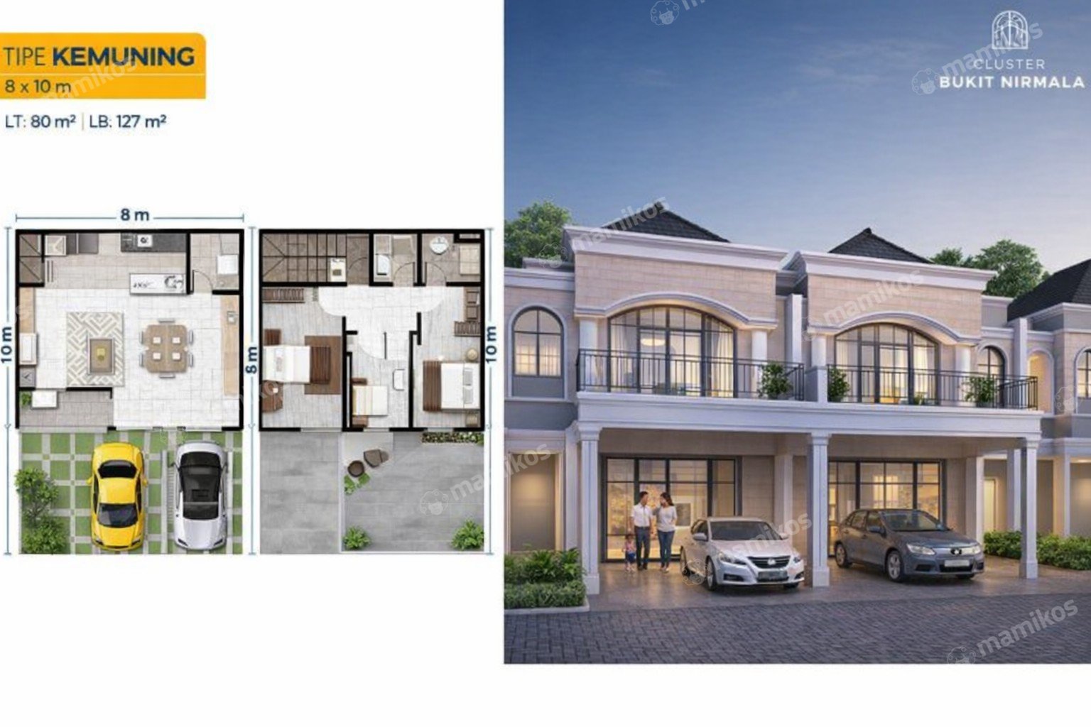 Rumah Sertifikat PPJB 3 Kamar Tidur 3 Kamar Mandi Pantai Indah Kapuk 2 Jakarta Utara
