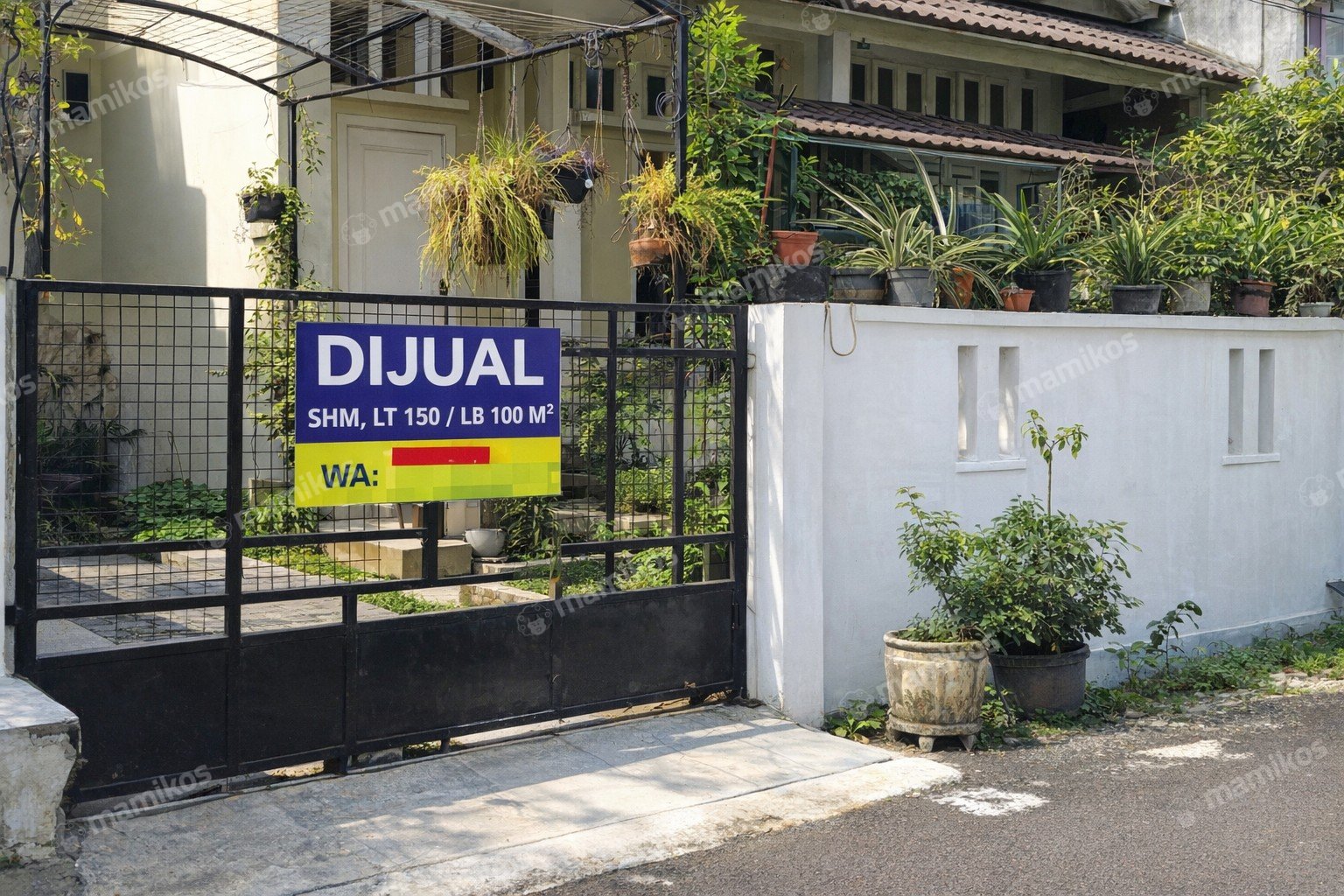 Rumah Sertifikat SHM 1 Kamar Tidur 1 Kamar Mandi Duren Sawit Jakarta Timur