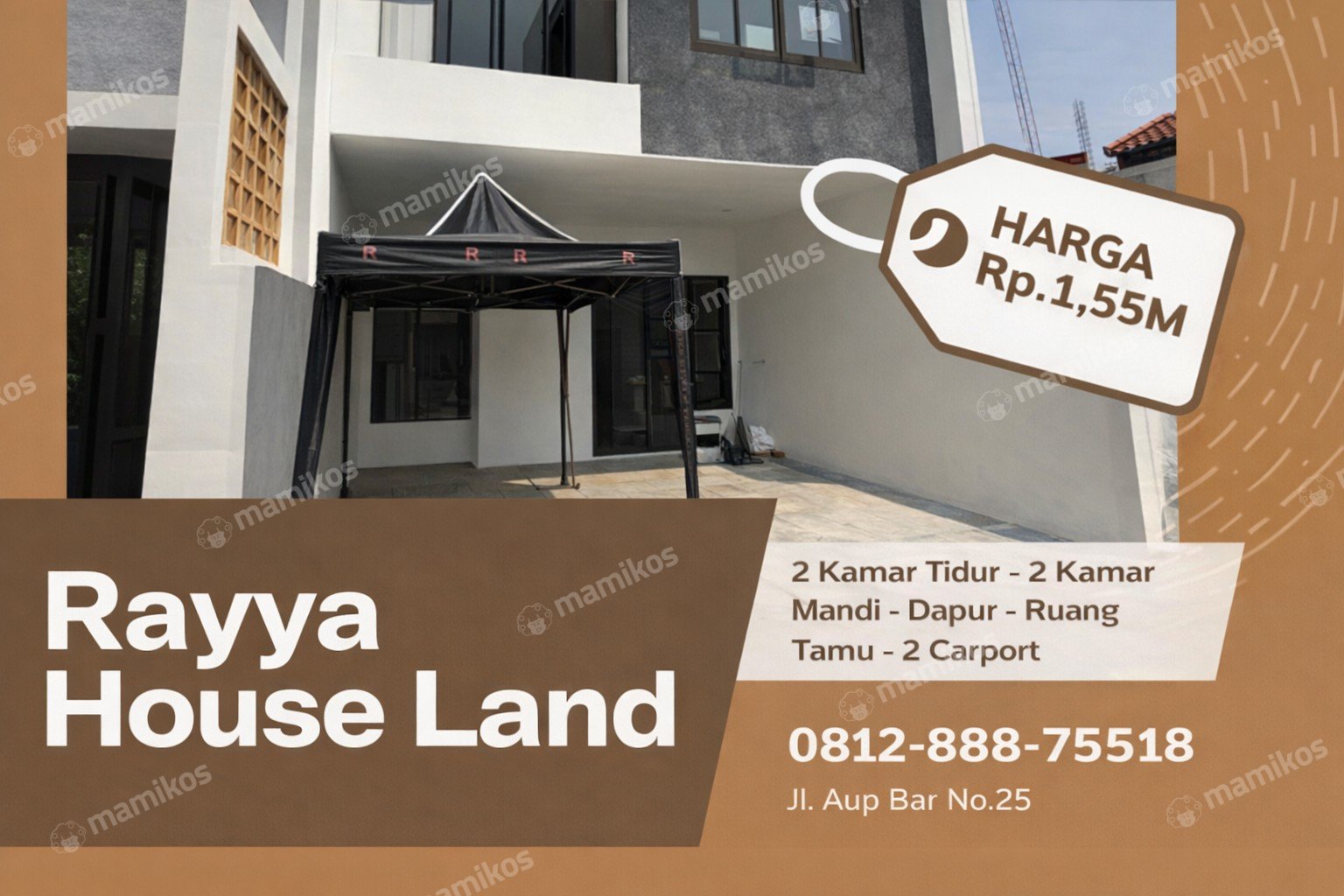 Rumah 2KT 2KM Pasar Minggu Jakarta Selatan