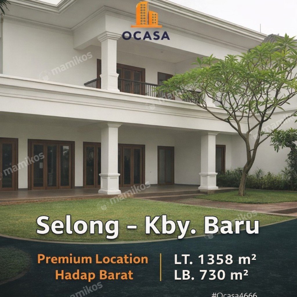 Rumah Sertifikat SHM 5 Kamar Tidur 5 Kamar Mandi Kebayoran Baru Jakarta Selatan - Photo 2