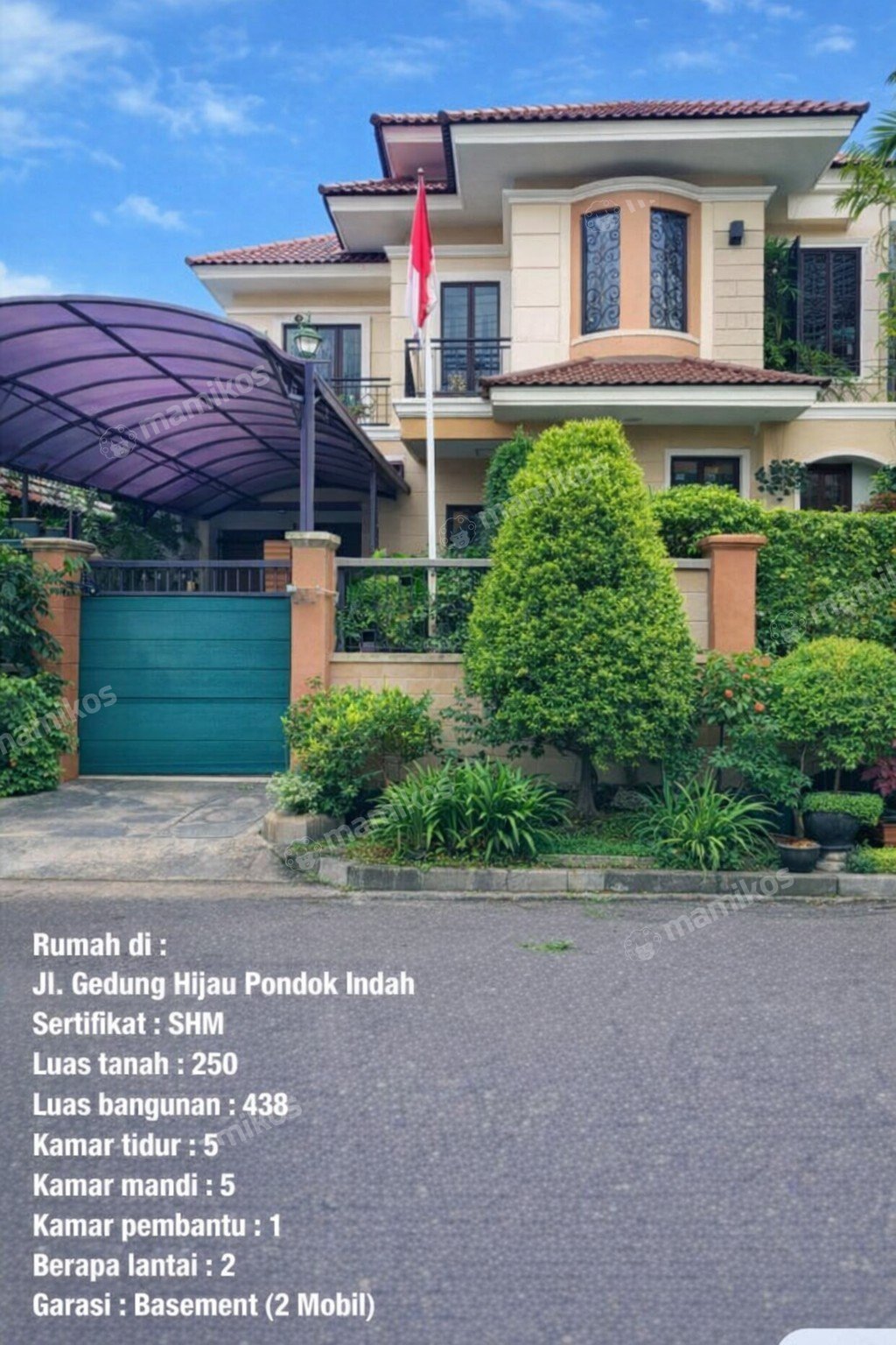 Rumah Sertifikat SHM 5 Kamar Tidur 4 Kamar Mandi Pondok Indah Jakarta Selatan - Photo 5