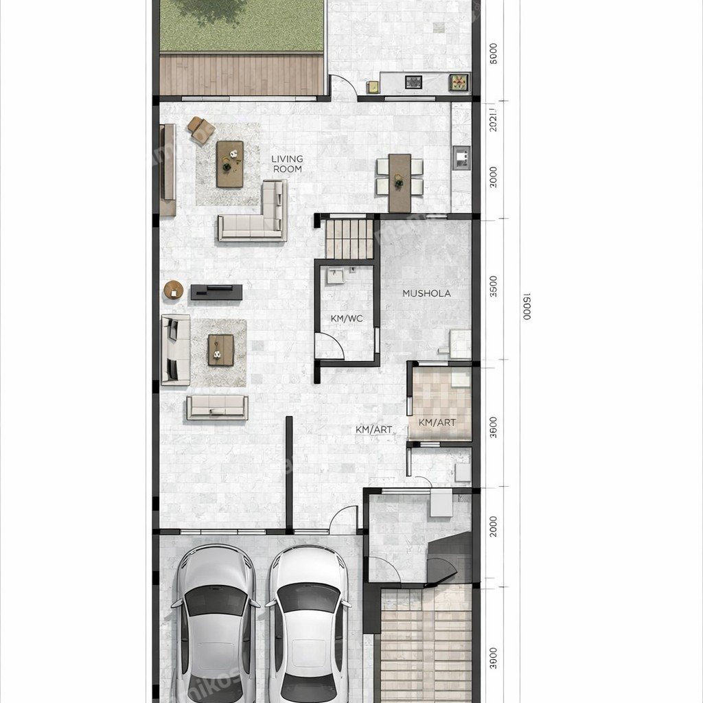 Rumah Sertifikat SHM 5 Kamar Tidur 4 Kamar Mandi Permata Buana Jakarta Barat - Photo 5