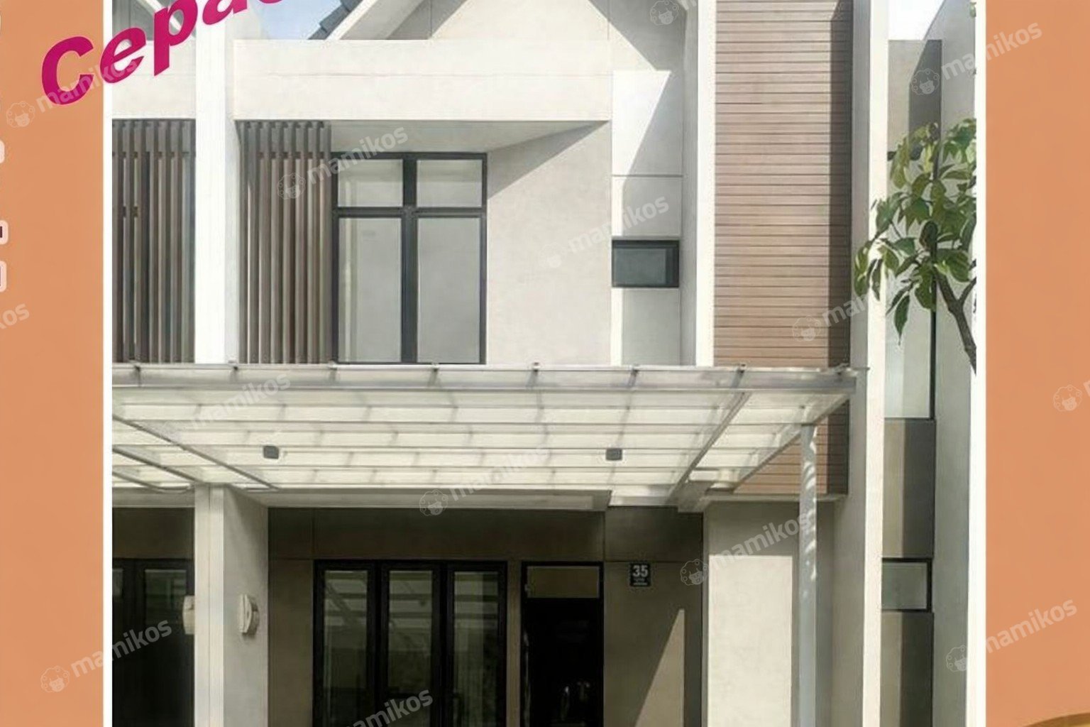 Rumah 4 Kamar Tidur 3 Kamar Mandi 2 Lantai Pantai Indah Kapuk 2 Jakarta Utara