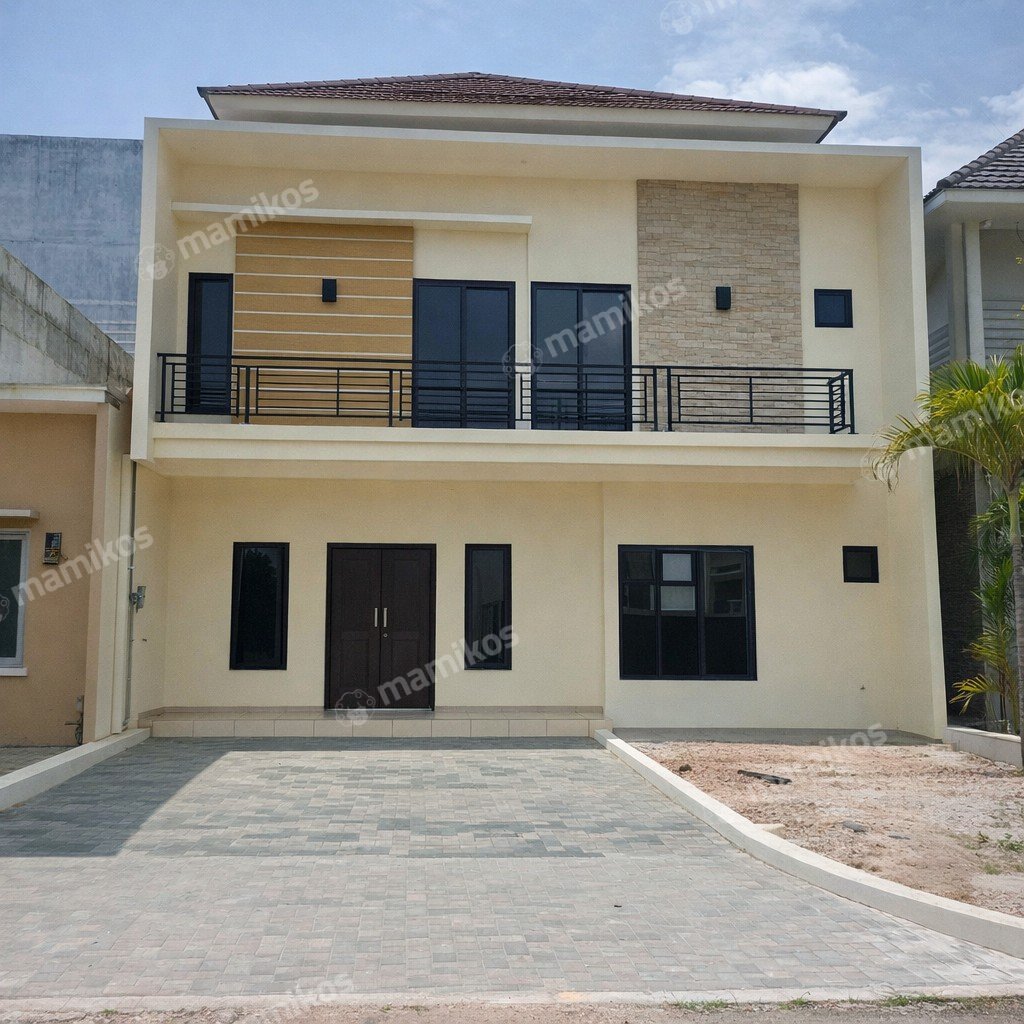 Rumah Sertifikat SHM 4 Kamar Tidur 4 Kamar Mandi Kota Wisata Jakarta Timur - Photo 2