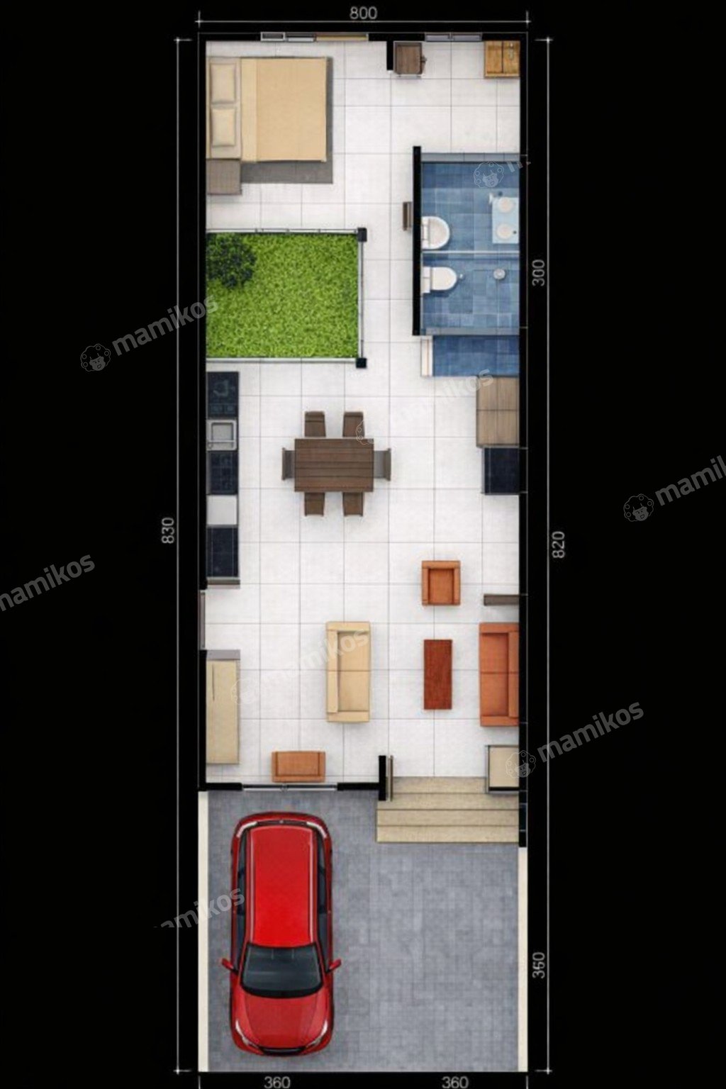 Rumah Sertifikat SHM 3 Kamar Tidur 3 Kamar Mandi Jatinegara Jakarta Timur - Photo 5