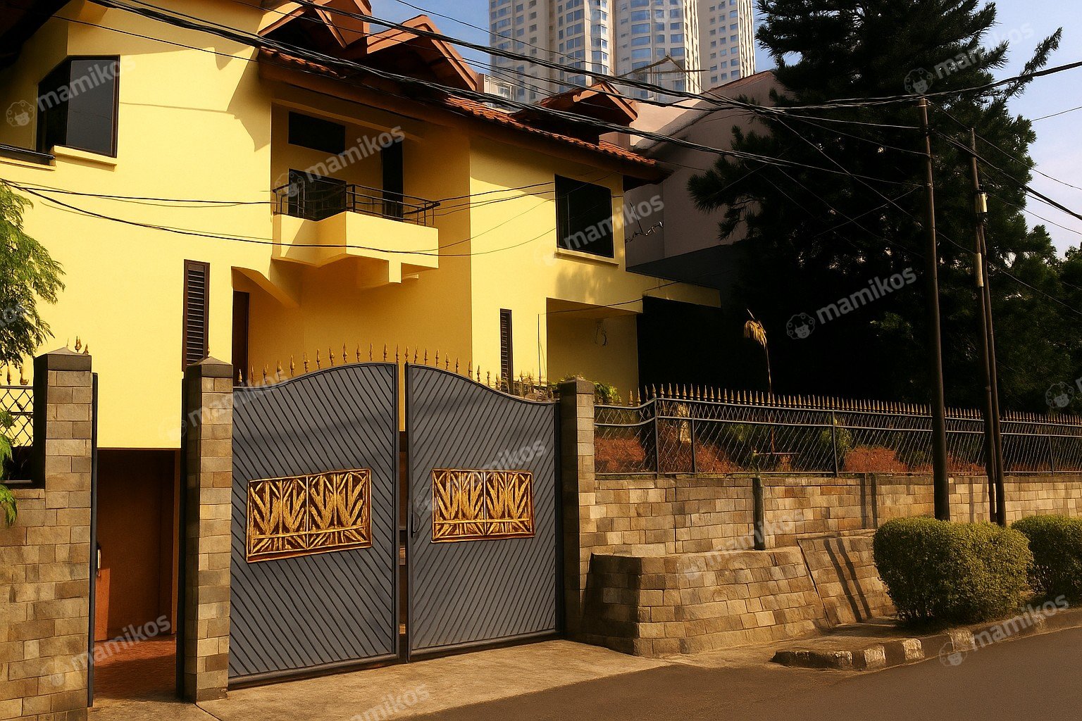 Rumah Sertifikat HGB 7 Kamar Tidur 5 Kamar Mandi Permata Hijau Jakarta Selatan