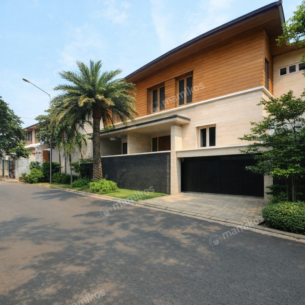 Rumah Sertifikat HGB 6 Kamar Tidur 6 Kamar Mandi Pondok Indah Jakarta Selatan - Photo 2