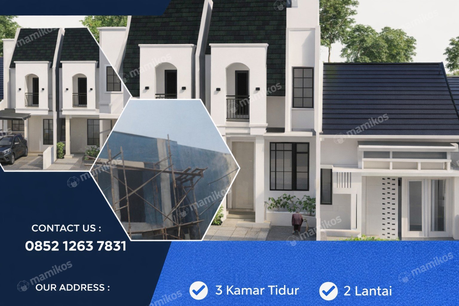 Rumah Baru Sertifikat SHM 3 Kamar Tidur Cipedak Jakarta Selatan