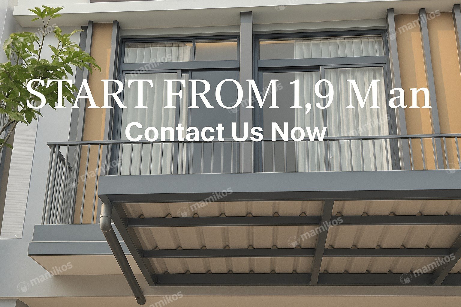 Rumah Sertifikat SHM 2 Kamar Tidur 3 Kamar Mandi Kedoya Jakarta Barat