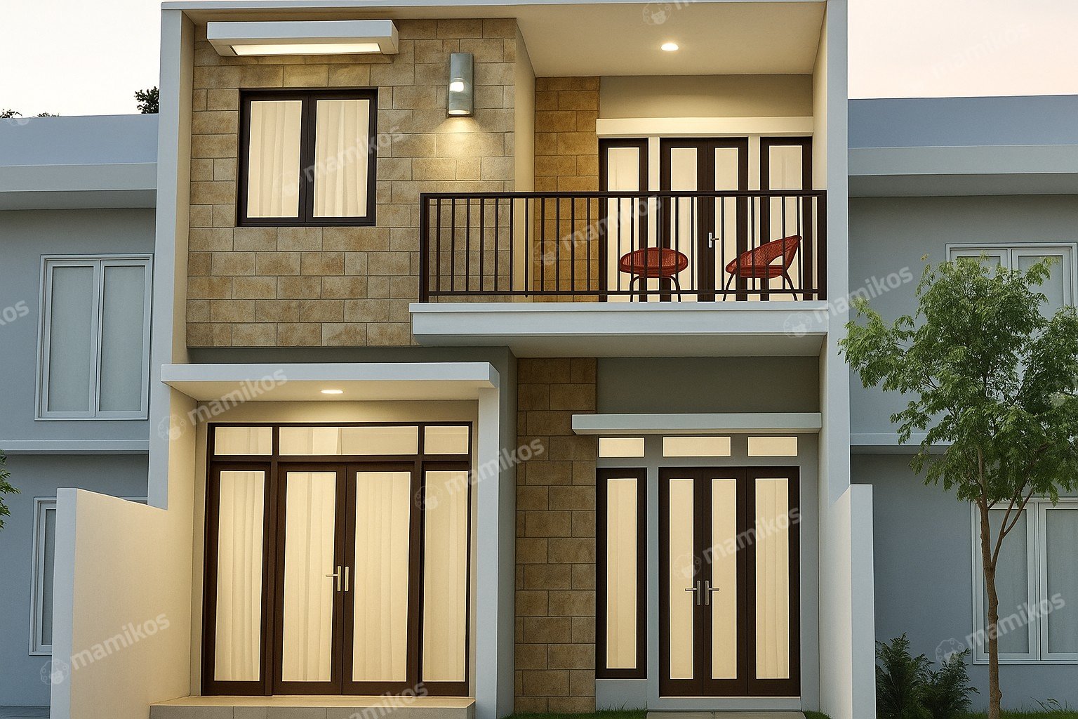 Rumah Sertifikat SHM 3 Kamar Tidur 3 Kamar Mandi Green Ville Jakarta Barat
