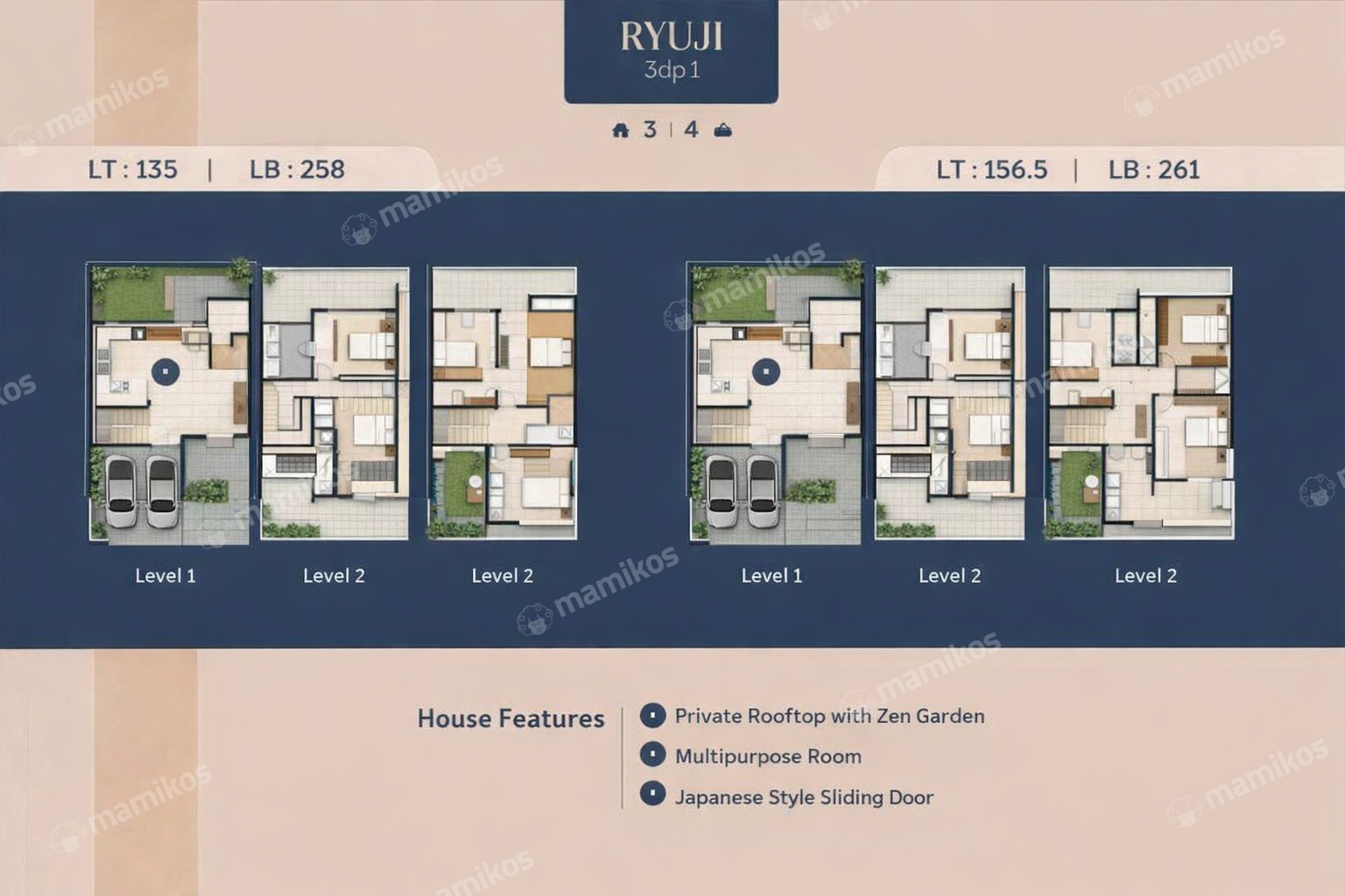Rumah Sertifikat PPJB 3 Kamar Tidur 4 Kamar Mandi Pantai Indah Kapuk 2 Jakarta Utara - Photo 2