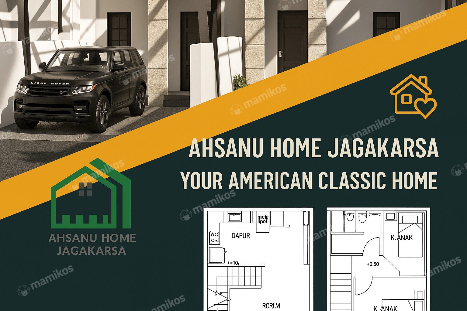Rumah Baru Sertifikat SHM 3 Kamar Tidur Cipedak Jakarta Selatan