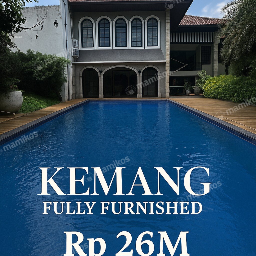 Rumah Sertifikat SHM 7 Kamar Tidur 5 Kamar Mandi Kemang Jakarta Selatan
