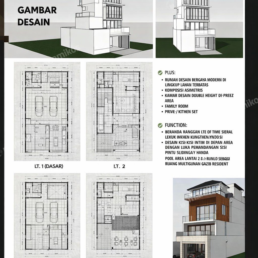 Rumah Sertifikat SHM 3 Kamar Tidur 4 Kamar Mandi Pulo Gadung Jakarta Timur - Photo 2