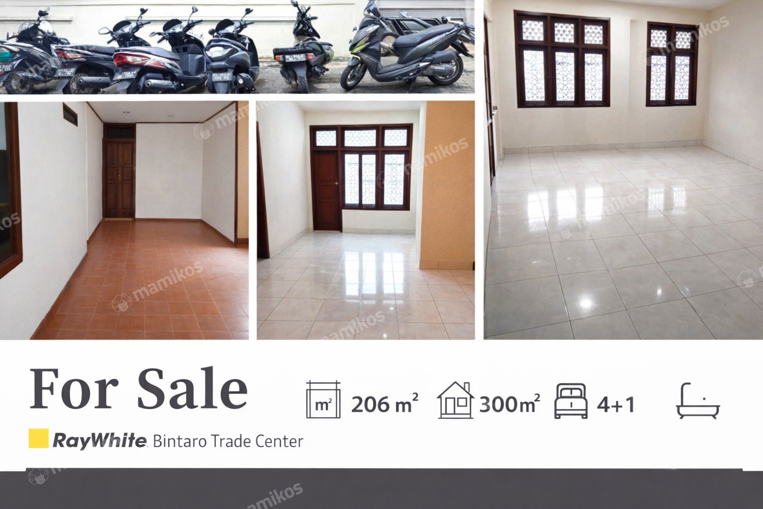 Rumah Sertifikat SHM 4 Kamar Tidur 4 Kamar Mandi Pondok Indah Jakarta Selatan