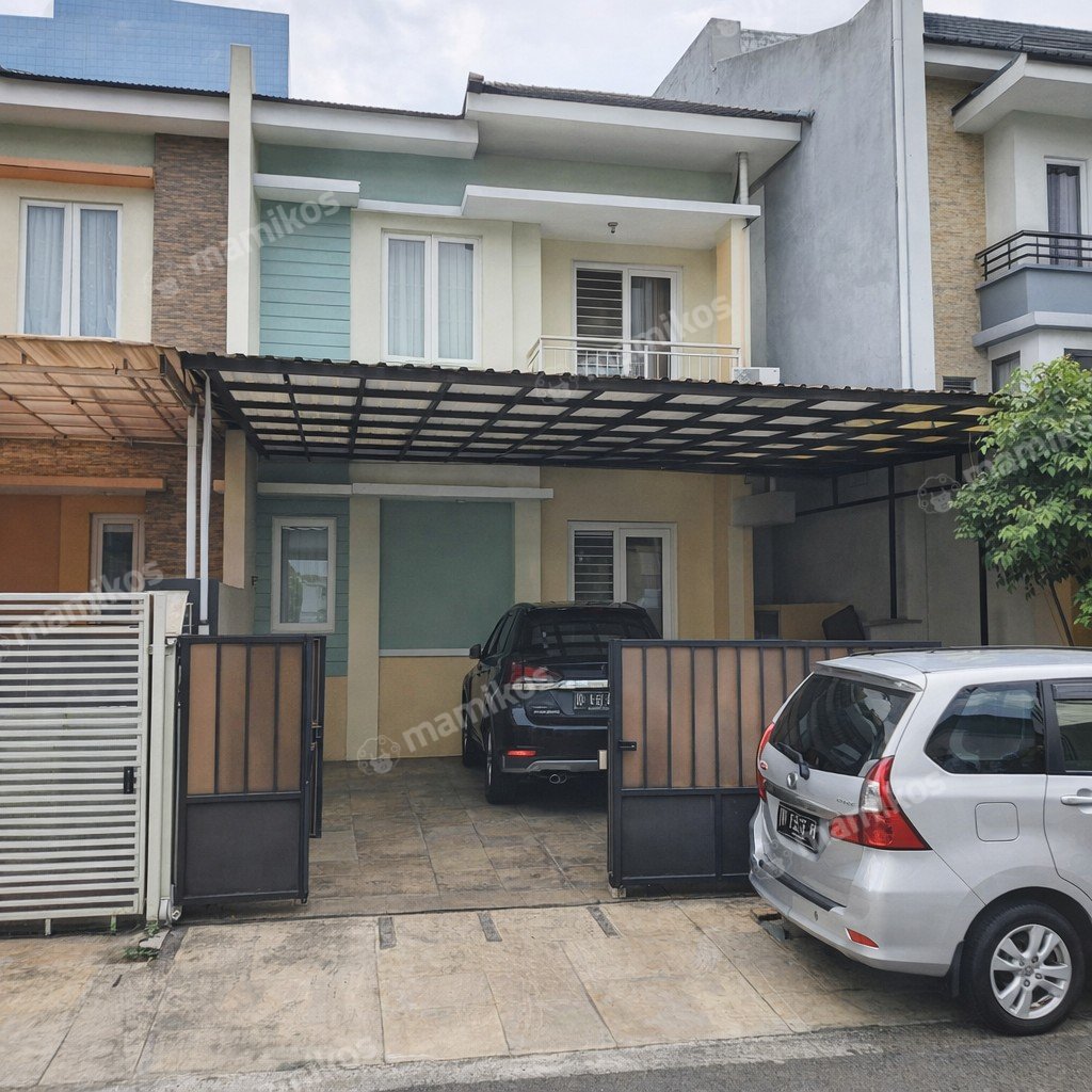 Rumah Sertifikat SHM 4 Kamar Tidur 3 Kamar Mandi Puri Media Jakarta Barat - Photo 2