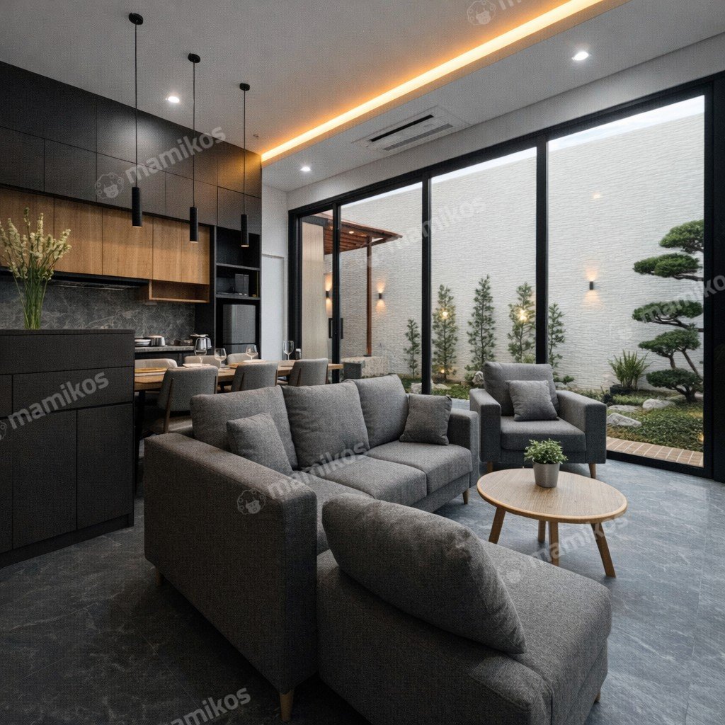 Rumah 5 Kamar Tidur 6 Kamar Mandi 3 Lantai Jatiwaringin Jakarta Timur - Photo 4