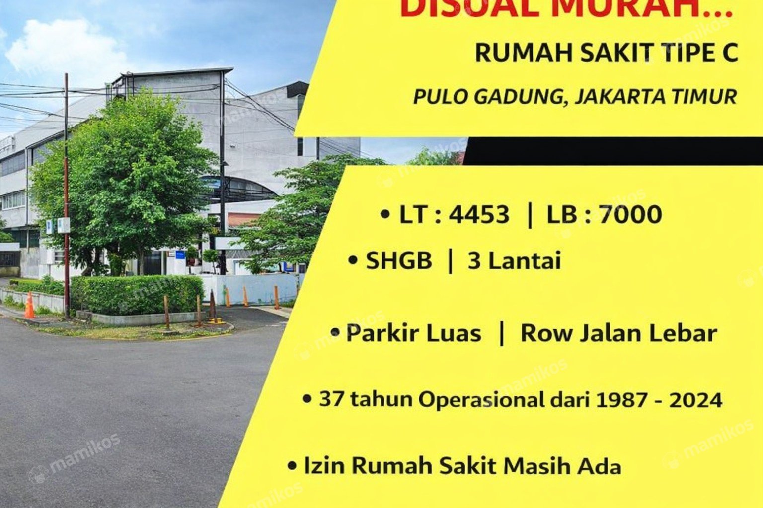 Rumah Sertifikat HGB 117 Kamar Tidur 117 Kamar Mandi Pulo Gadung Jakarta Timur