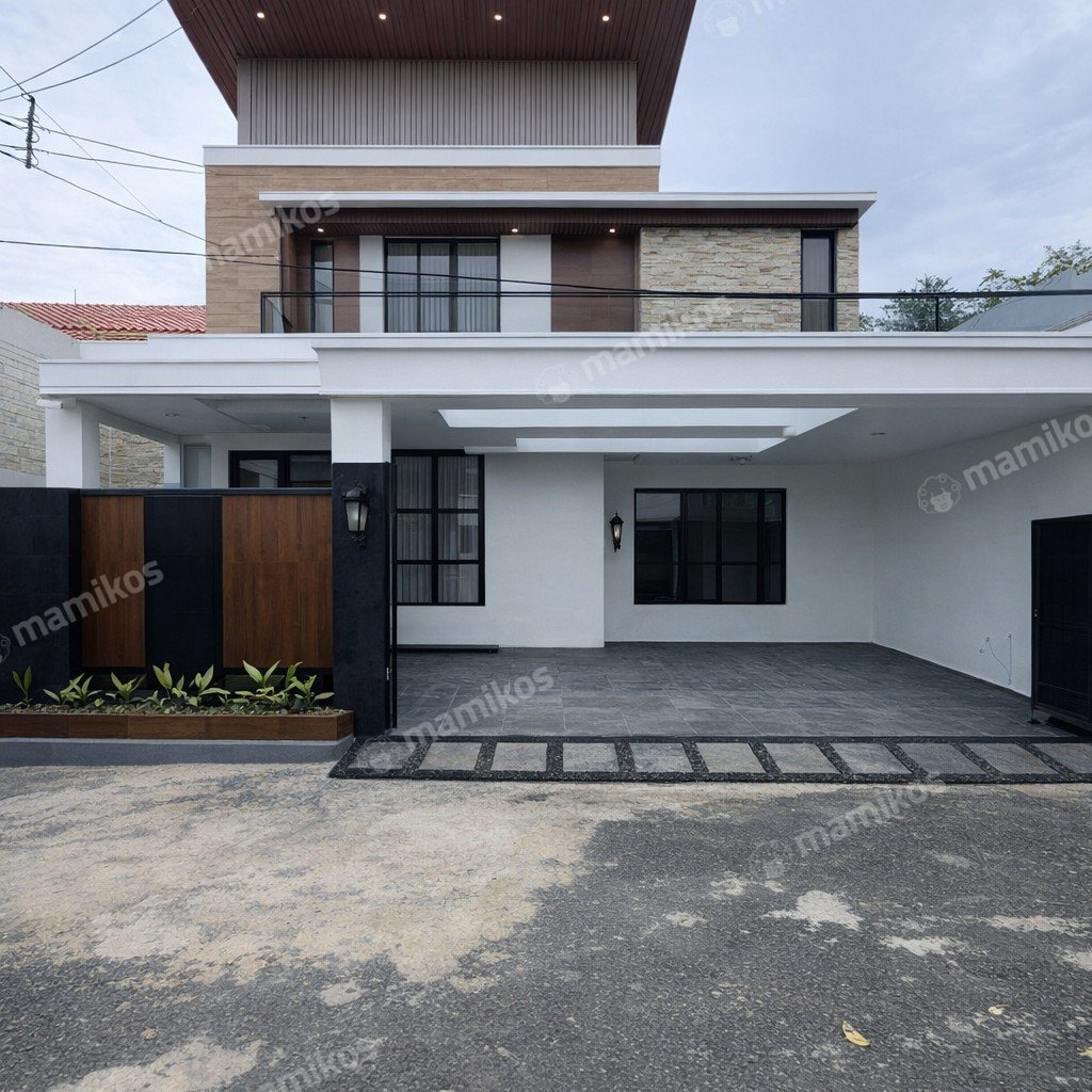 Rumah Sertifikat SHM 5 Kamar Tidur 5 Kamar Mandi Kebayoran Baru Jakarta Selatan - Photo 2