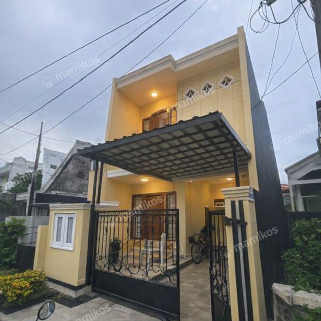 Rumah 4 Kamar Tidur 3 Kamar Mandi 2 Lantai Pondok Kelapa Jakarta Timur - Photo 2