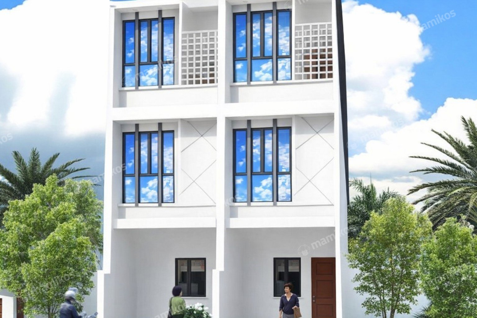Rumah Baru Sertifikat SHM 3 Kamar Tidur Tanjung Duren Jakarta Barat
