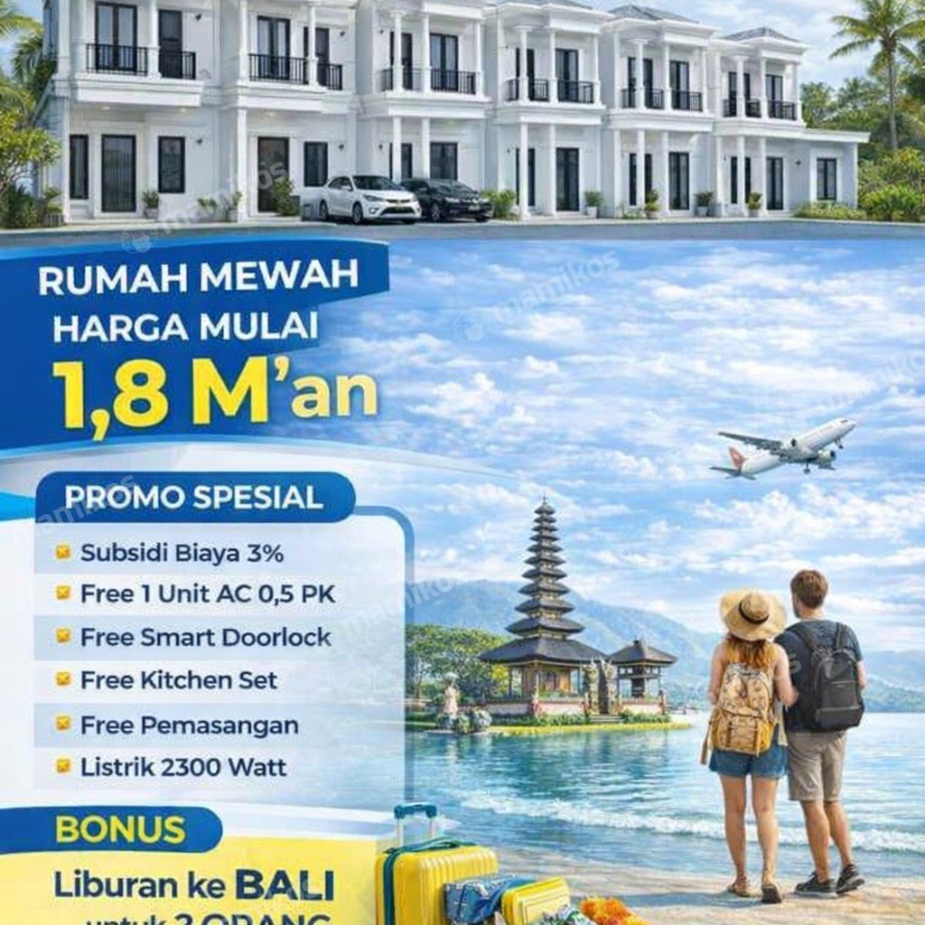 Rumah Sertifikat SHM 3 Kamar Tidur 2 Kamar Mandi Taman Mini Jakarta Timur - Photo 3