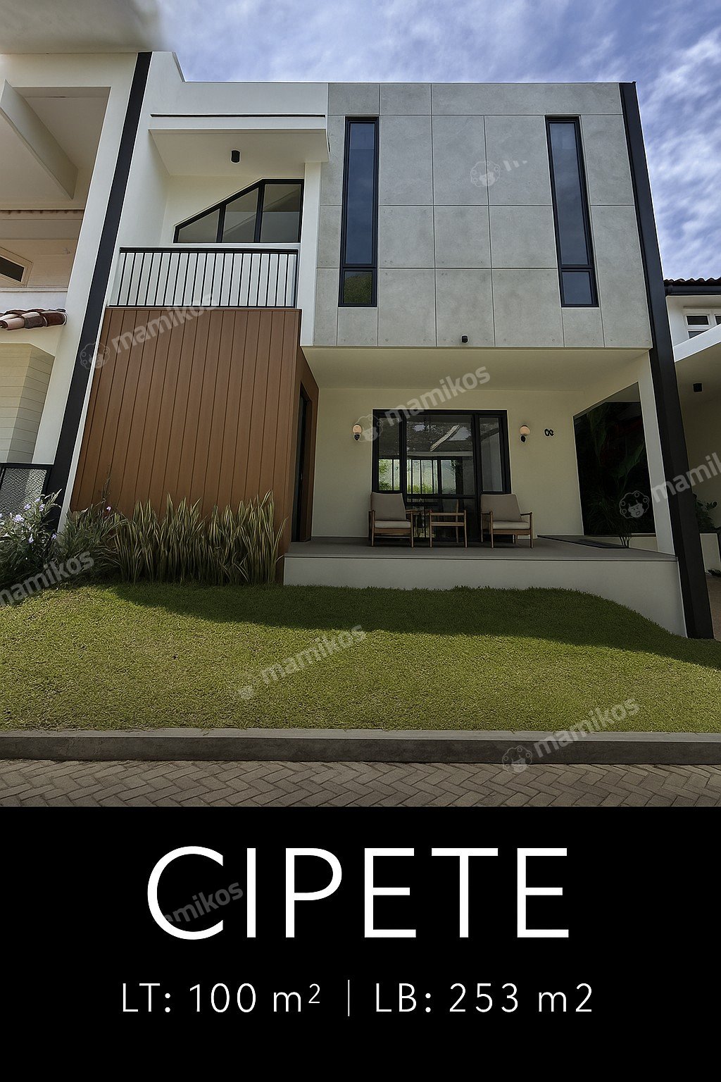 Rumah Sertifikat SHM 4 Kamar Tidur 4 Kamar Mandi Cipete Jakarta Selatan