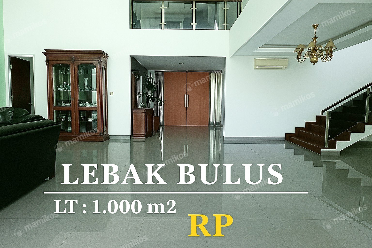 Rumah Sertifikat SHM 5 Kamar Tidur 3 Kamar Mandi Lebak Bulus Jakarta Selatan