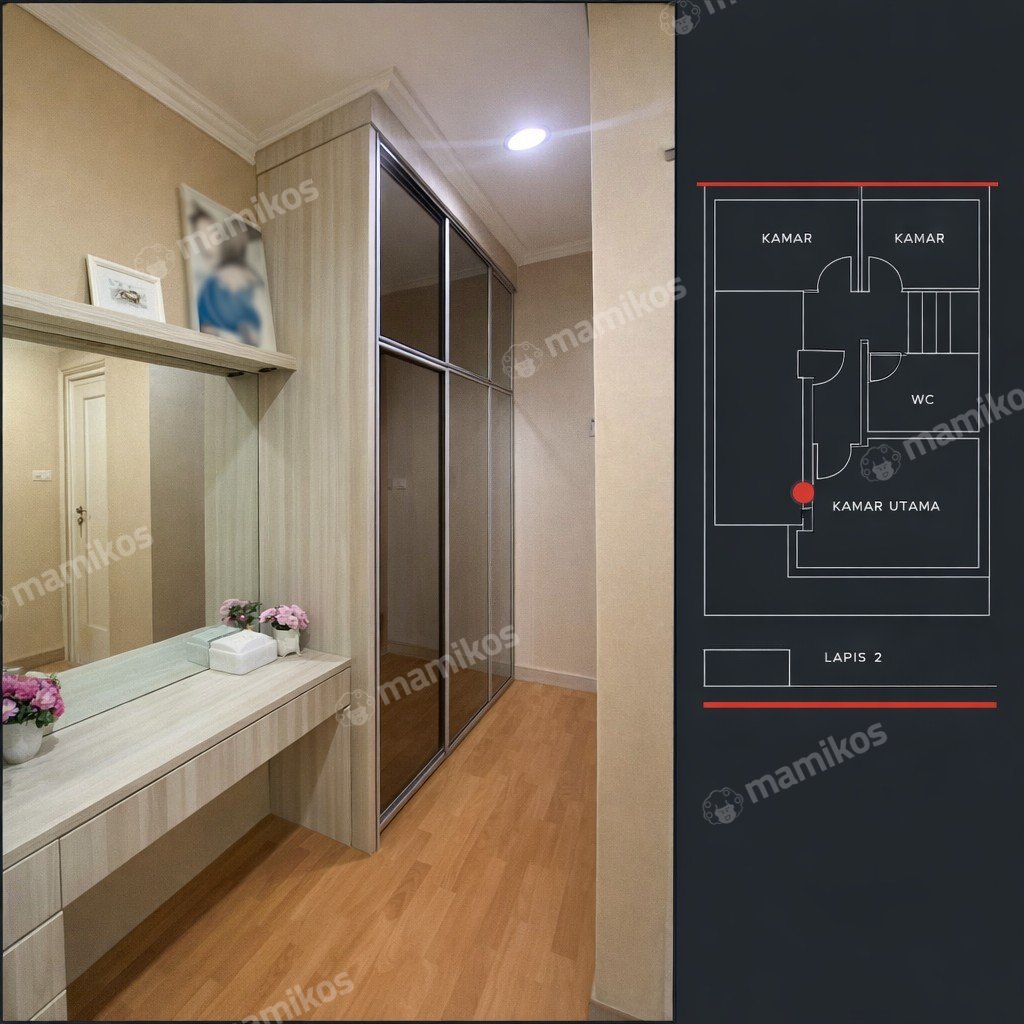 Rumah Sertifikat SHM 5 Kamar Tidur 3 Kamar Mandi Kebon Jeruk Jakarta Barat - Photo 2