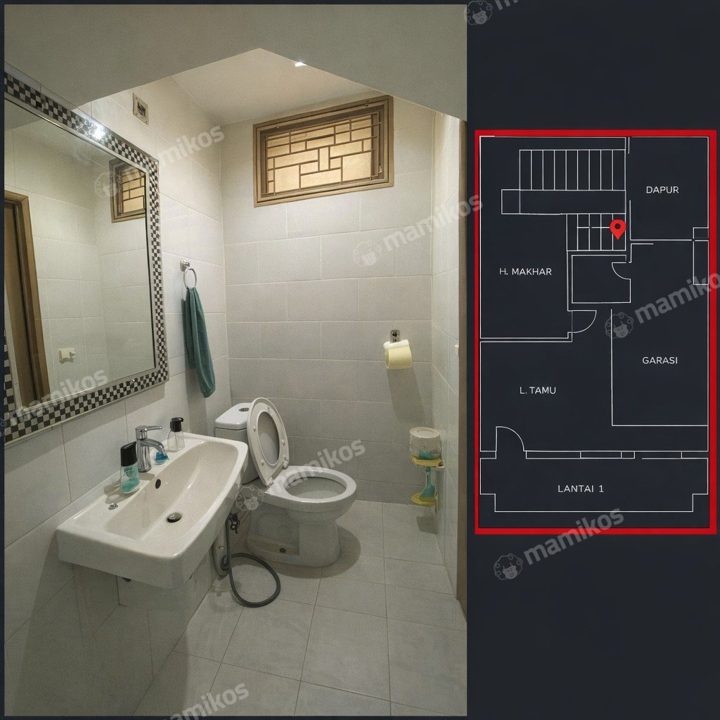 Rumah Sertifikat SHM 5 Kamar Tidur 3 Kamar Mandi Kebon Jeruk Jakarta Barat - Photo 5